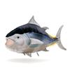 Calorata Bluefin Tuna Plush Toy Soft To the Plush Doll Cushion Gift Tuna Fish Marine Gift (Adult) Touch/Realistic (Fish Toy) Toy/Birthday (Twice