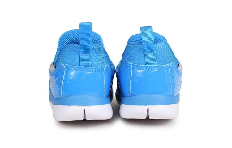 Nike Dynamo Free Comfortable Slip Resistant Cushioning Abrasion Resistant Breathable Low top Toddler Shoes Blue 343938-427