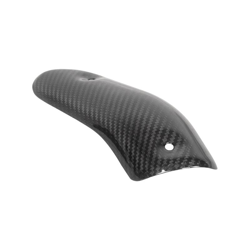 Для DUCATI 749 999 2003 2004 2005 2006 100% Углеродное волокно Крышка выхлопной трубы Мотоциклетный глушитель Теплозащитный кожух Защита трубы Обтекатель