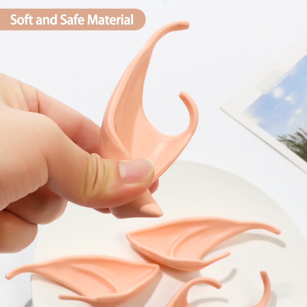 Платье Вечеринки Хэллоуин Маскарад Реалистичные Эльфийские Уши Косплей Сделано из Пластика