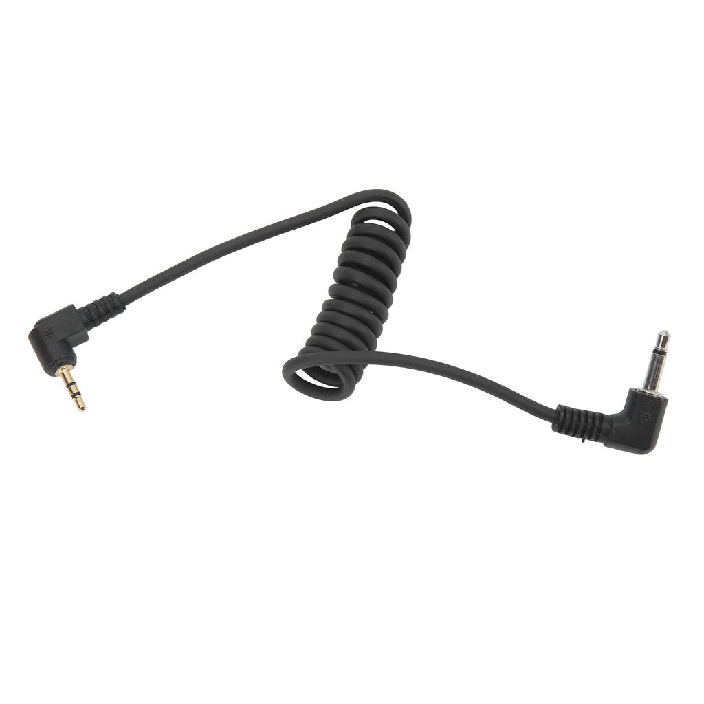 Шнур затвора камеры 2,5 мм - 3,5 мм позолоченный пластиковый эластичный триггер вспышки спуск затвора