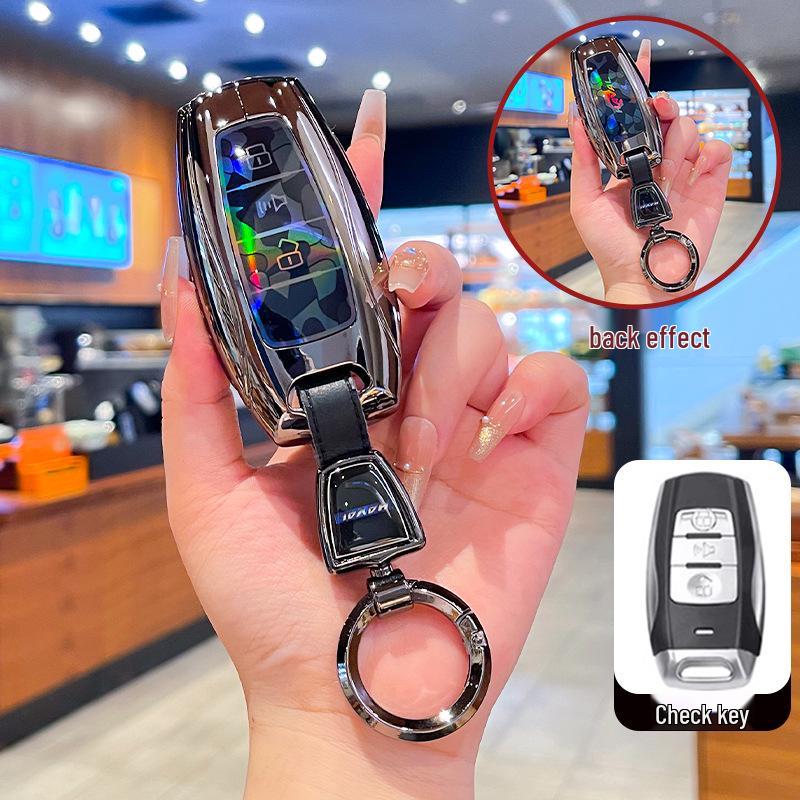 Совместимая металлическая пряжка, чехол для ключа для Great Wall Haval: H2S, M6, F5, F7X, Большой Пес, Божественный Зверь, Яростный Дракон, Дракон Макс, Сова