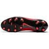 Nike Hypervenom Phelon 3 DF FG Высокие Прочные Легкие Футбольные Бутсы Мужские Футбольные Бутсы Красные Черные 917764-616