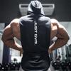 New Fashion Sports Cotton Sleeveless Shirts Mens Gym Hoodies Tank Top Men Fitness Shirt Bodybuilding Singlet Workout Vest Men