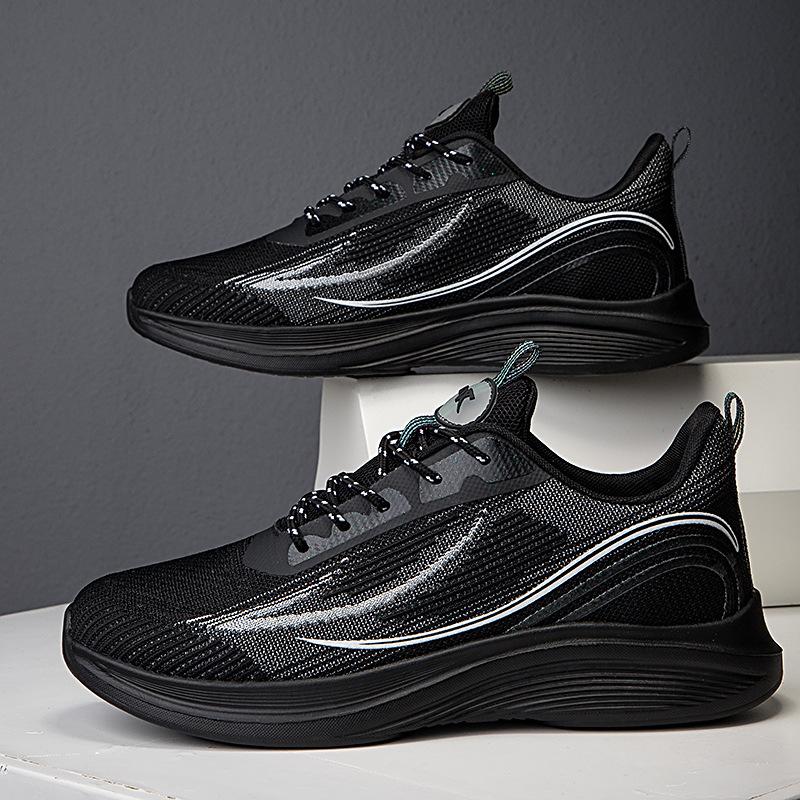 Youth sports shoes Student running shoes Light shock absorption Ultra light running shoes Raw shoes