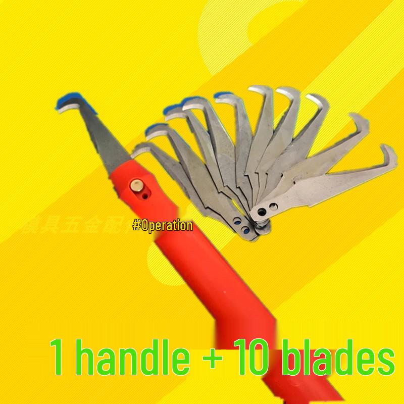 Пластиковый нож для снятия заусенцев и обрезки для удаления облоя и задач по зачистке