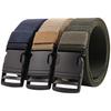 Men's Buckle Design Nylon Belt, Outdoor Quick-drying Leisure Training Belt