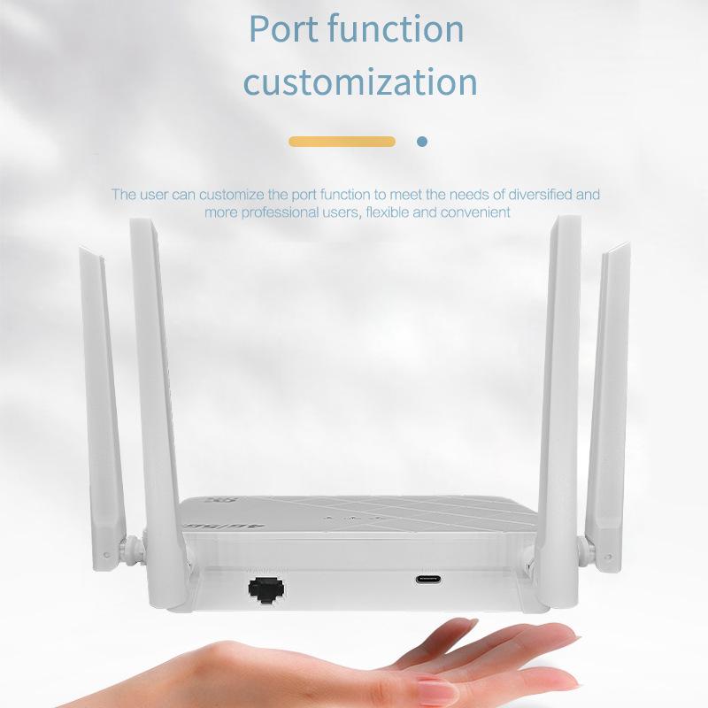 4G WiFi6 роутер с SIM-картой, 300 Мбит/с, один Ethernet-порт - Малайзия, Мьянма, Вьетнам CPE108.