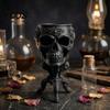 Мини-череп Горшок для цветов Готический Горшок для растений, 3D-печатный Жуткий Цветочный горшок, Ретро Цветочные горшки Контейнер для суккулентов и растений, Настольное украшение для Хэллоуина