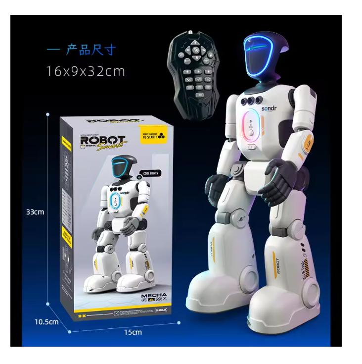 Робот на дистанционном управлении Умный Интеллектуальный Танцующий RC Робот Интеллектуальный Робот для Детей RC Робот Игрушка Подарок для Ребенка R40