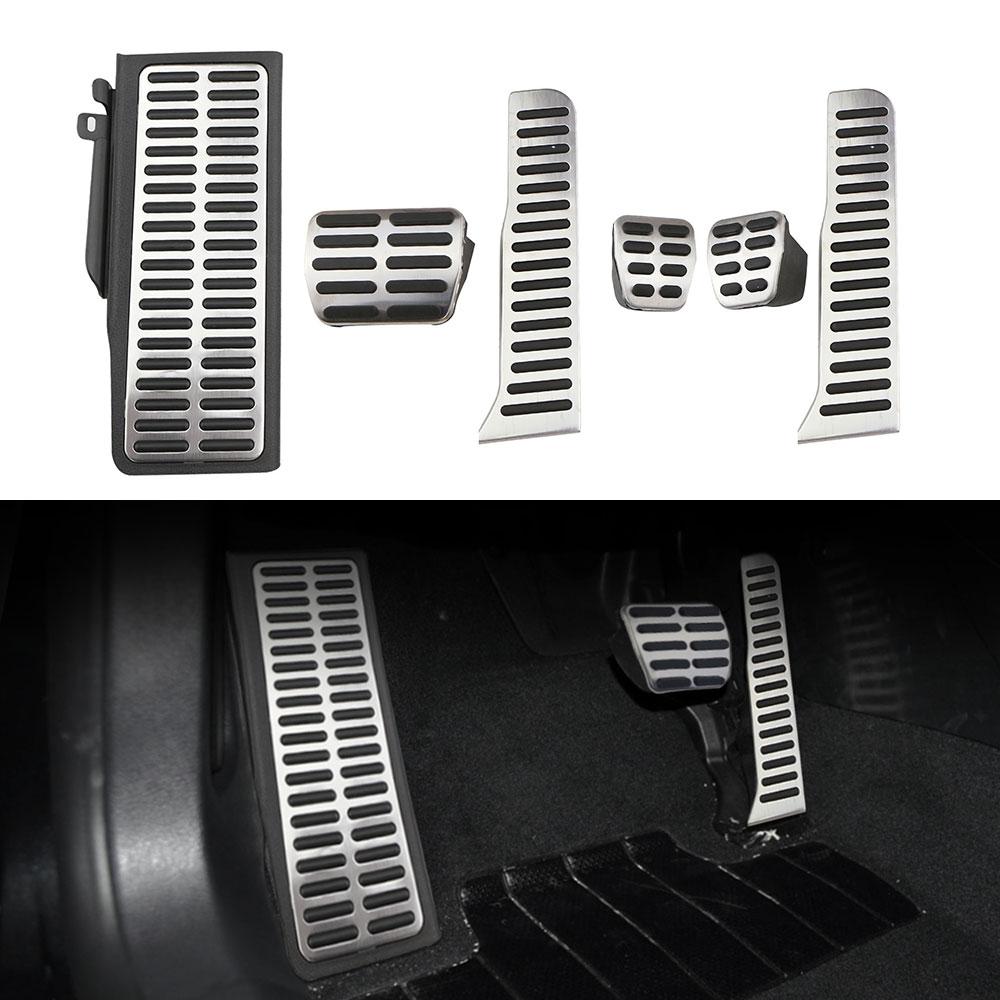 Накладки на педали автомобиля для Volkswagen VW Tiguan MK1 5N 2009 - 2014 2015 2016 LHD Педали газа и тормоза Накладка на педаль отдыха Защитные аксессуары