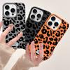 Черный чехол с леопардовым принтом для Motorola MOTO G85 G84 G75 G05 G34 G15 G35 G54 Edge 50 Pro NEO 60 Fusion STYLUS Покрытие из ПУ кожи