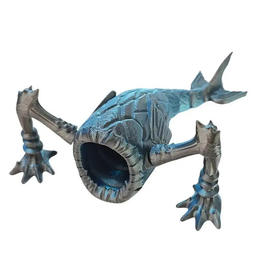 Subnautica Фигурка Игрушка Subnautica Левиафан Блуп Гран Маха Фигурка Морской Пожиратель Монстр Фигурка Игрушка Рыба 3D Печать Фигурки Фигурка