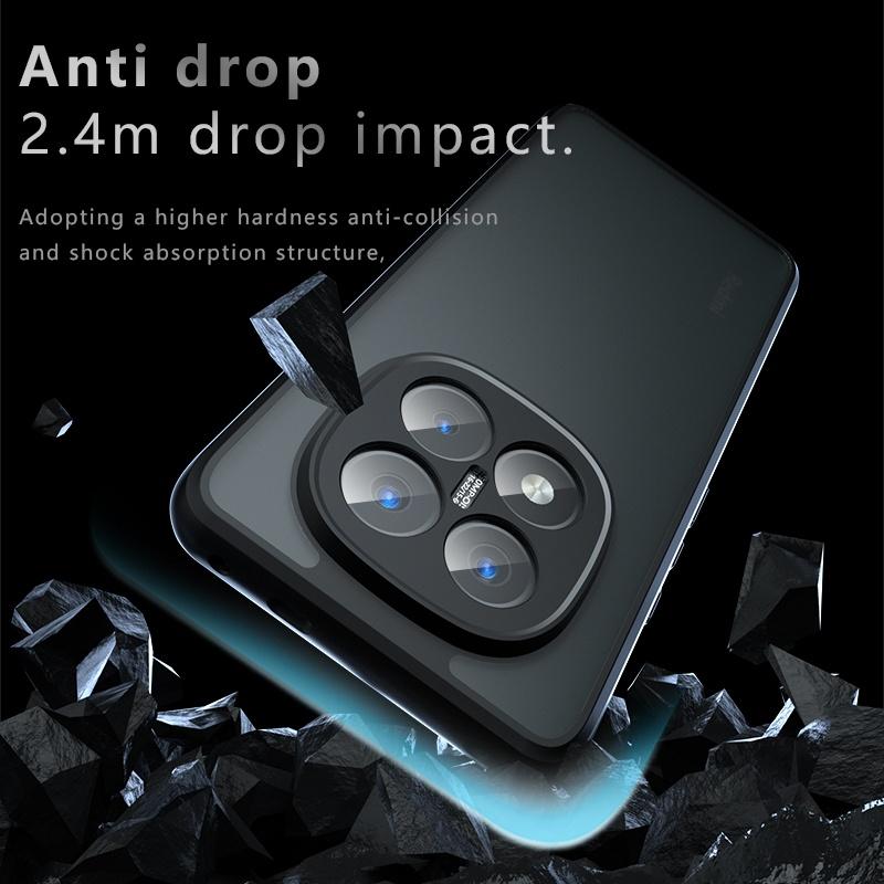 For Xiaomi Redmi Note 14 Pro Plus Case Cover Note 14 Pro Plus Capas Matte Frosted Transparent For Fundas Redmi Note 14 Pro Plus