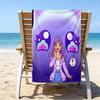 Ultra-Soft Beach Towel with Aphmau Theme,Ideal for Pool - Camping, Diving - Perfect Travel Essential, Vibrant Beach Towel.