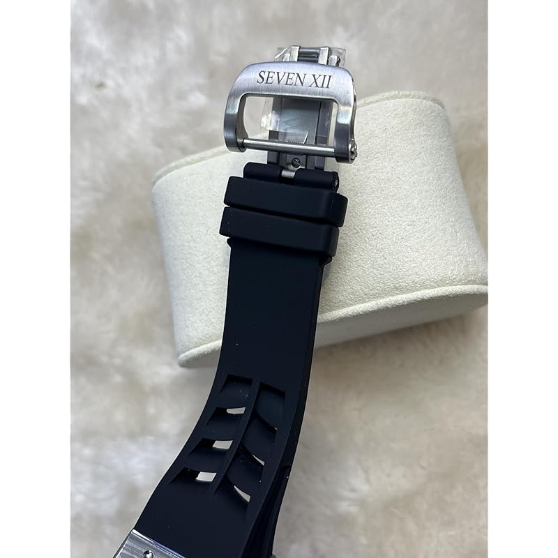 SEVEN XII часы мужские механические часы-скелетон с автоподзаводом часы-скелетон мужские часы Люминесцентный циферблат водонепроницаемые роскошные Мужские часы популярны,