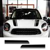 Стайлинг автомобиля Наклейки на капот Полосы на капот Декаль Для MINI Cooper One S JCW Countryman Clubman R55 R60 R61 F54 F55 F56 Автоаксессуары