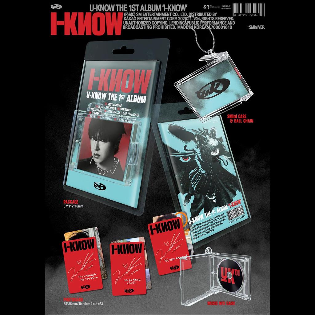 U-KNOW (TVXQ) [I-KNOW] (SMini Ver.) + Free Gift