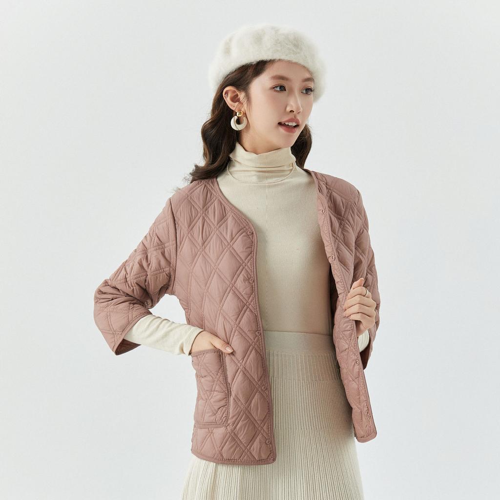 Зимняя домашняя хлопковая одежда женская с рукавом семь минут, утепленная и утолщенная, плюс большая хлопковая куртка, которую может носить мама, внутренняя женская 2409