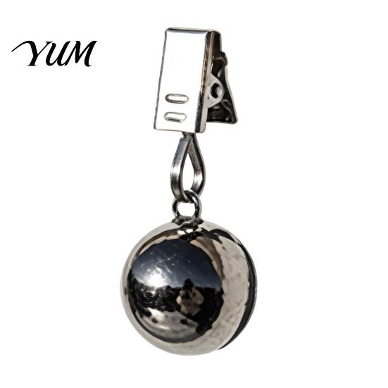 Table Cover Holders Metal Ball Tablecloth Weight, Heavy Duty Tablecover Weight with Clip, Weighted Clips Rustproof for Outdoor Tables Shower Curtains
