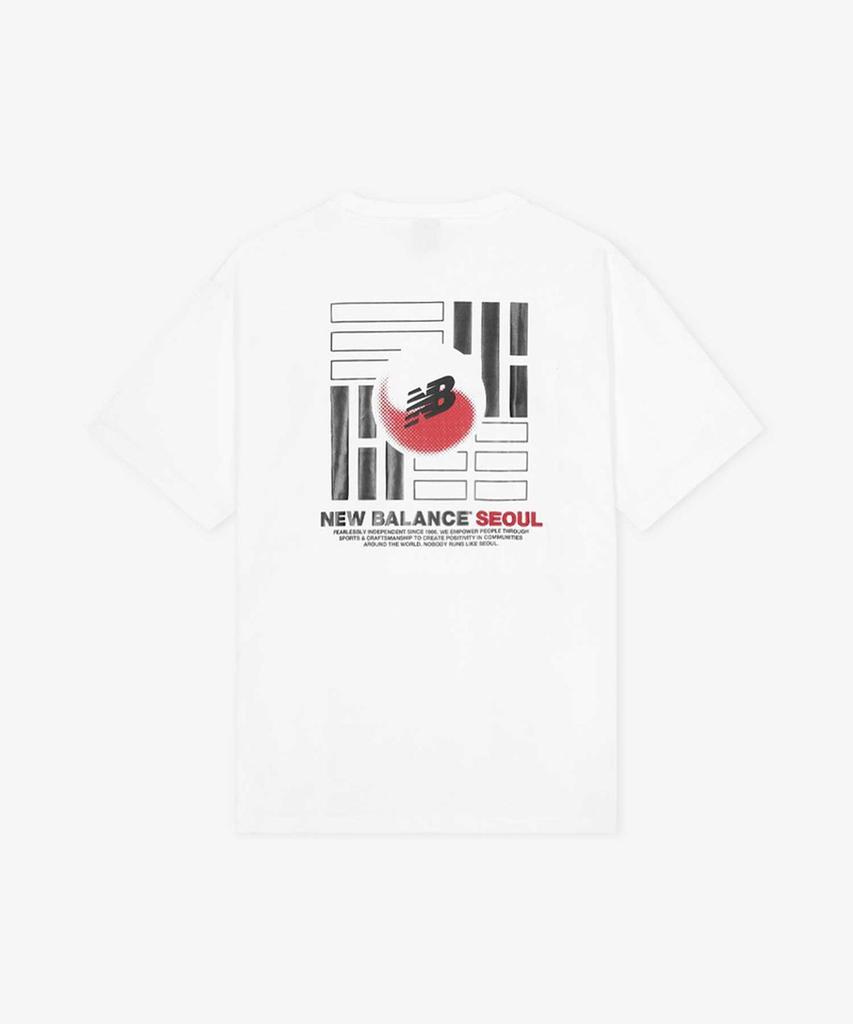 Эксклюзивная футболка с коротким рукавом New Balance Geongongamri (WHITE)