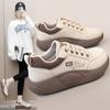 New Women's Shoes Spring Thick Sole Elevated Shoes Sports Shoes Women's Shoes Student Street Casual Board Shoes