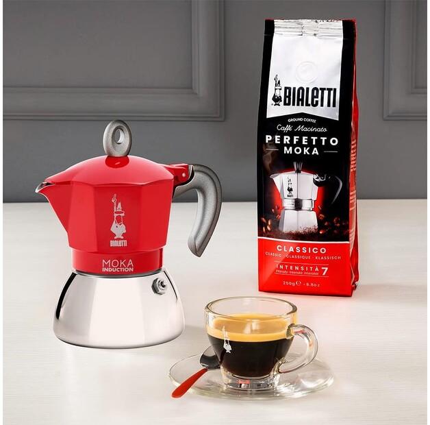 Coffee Maker Bialetti Moka 2 Cups Red (0006942)