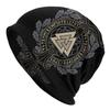 Шапки Viking Ragnar Lothbrok Skullies, шапки Norse Vegisir Runes, повседневные уличные шапки унисекс, теплые вязаные шапки двойного назначения