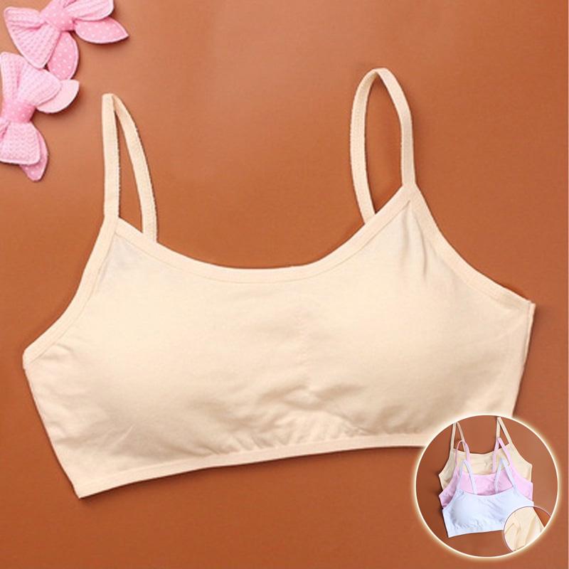 Lovely Girls Printing Underwear Bra Vest Children Underclothes Sport Underwear 1pc