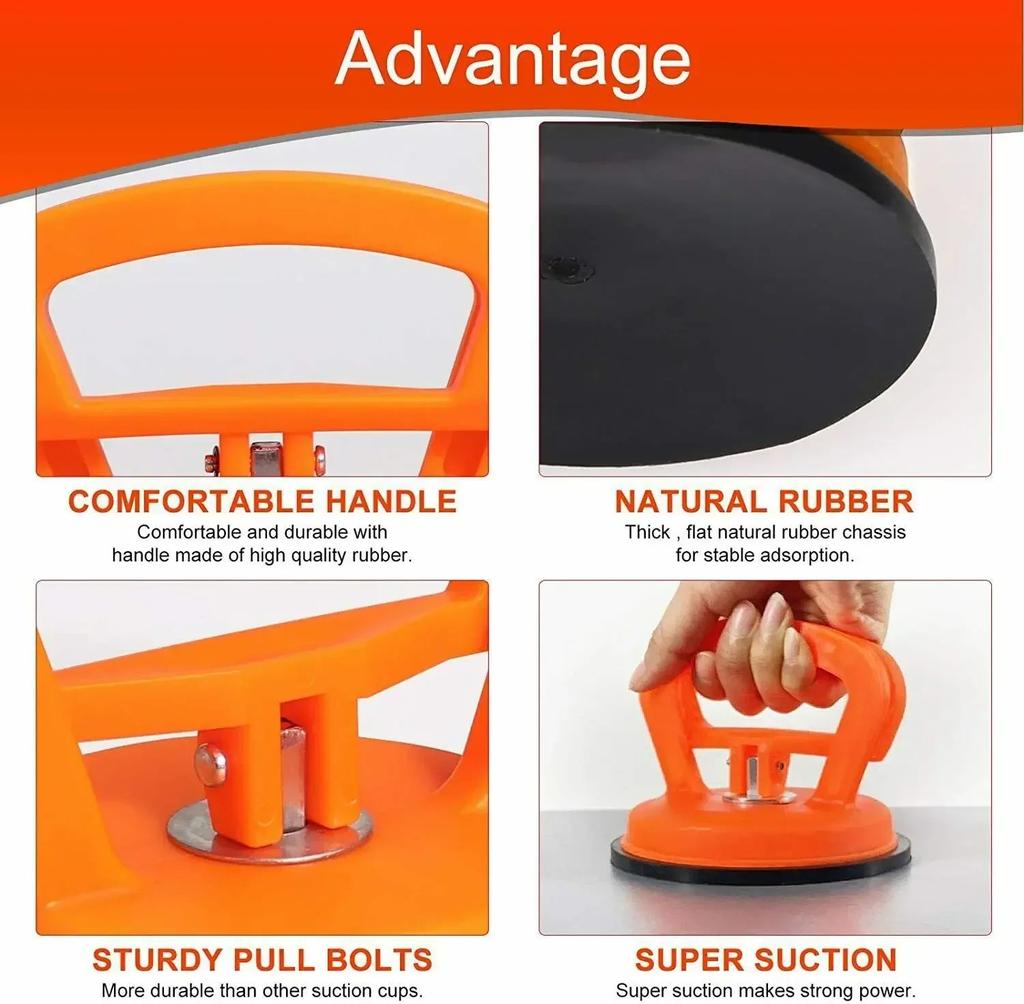 2 In 1 Car Repair Tool Body Repair Puller Big/Small Suction Cup Remove Dents Puller Portable For Dent Glass Suction Removal