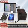 Высокомощное USB-зарядное устройство с несколькими портами (10, 15, 20 и 30 портов) для мобильных устройств