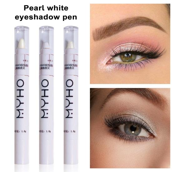 Ручка «Лежащий шелкопряд», монохромная осветляющая гламурная внешность, подарок, тени для век, палочка для мамы, жены, сестры и дочки