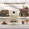 EM-04E Semi-Automatic Electric Espresso Coffee Machine 20Bar Pump Milk Frother Temperature Control ROHS Certified for Household