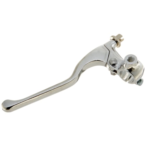 KITACO Left Lever & Holder Set (long/mirror Holder Included) MONKEY Etc. Silver 525-0701300