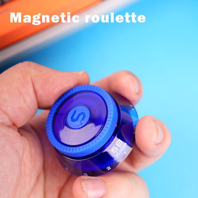 Магнитная счастливая рулетка EDC трещотка спиннер игрушка для пальцев для взрослых антистрессовая игрушка для детей инструмент для лечения СДВГ подарок