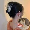 Korean Butterfly Hair Claw For Women Fashion Geometric Hairpins Elegant Large Metal Hair Clips Crab Shark Clip Hair Accessories