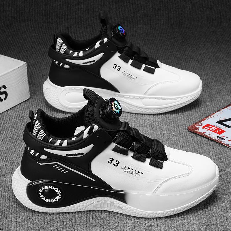 Новые модные мужские дышащие баскетбольные кроссовки на толстой подошве для студентов, удобные повседневные спортивные кроссовки для бега