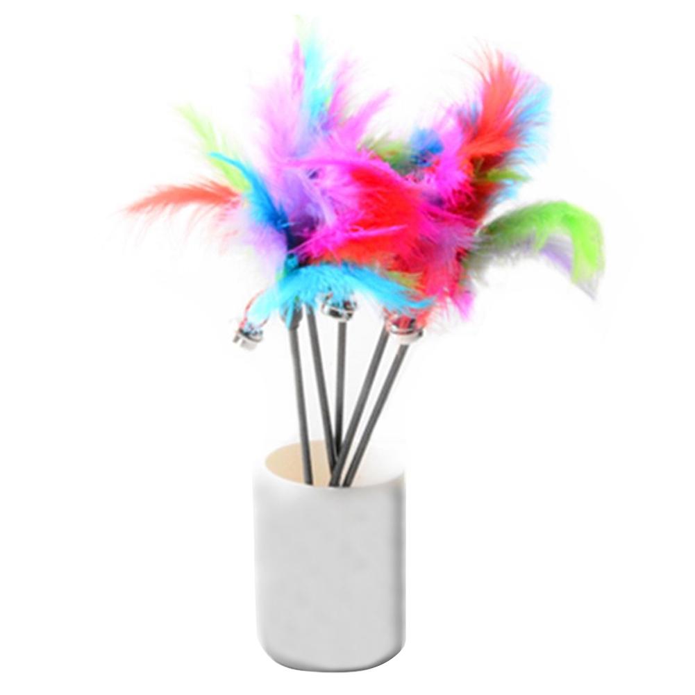 Забавный котенок-палочка, колокольчик, палочка-дразнилка для домашних животных, играющая обучающая игрушка