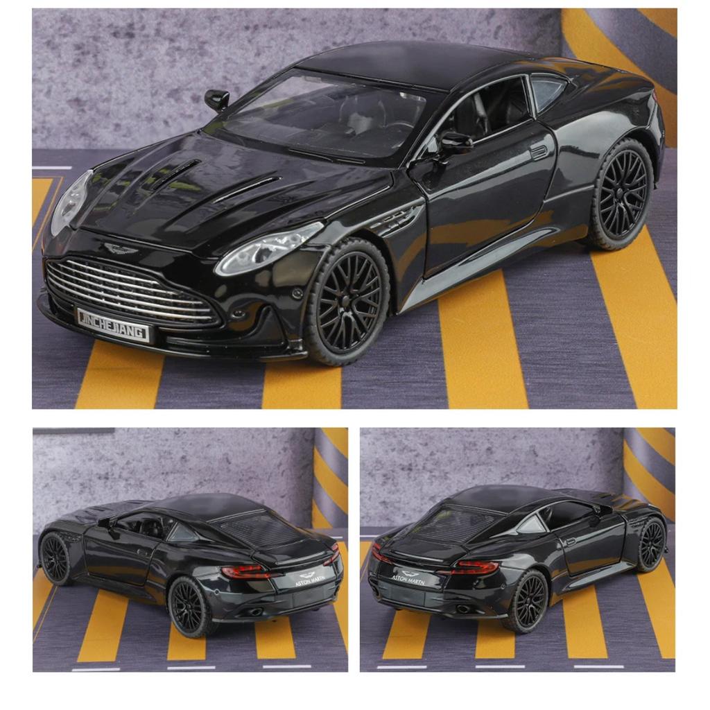 Коллекционная модель автомобиля Martin DB12 из сплава в масштабе 1/32, детская игрушечная машина со звуком и светом, праздничные подарки, игровая машина для мальчиков