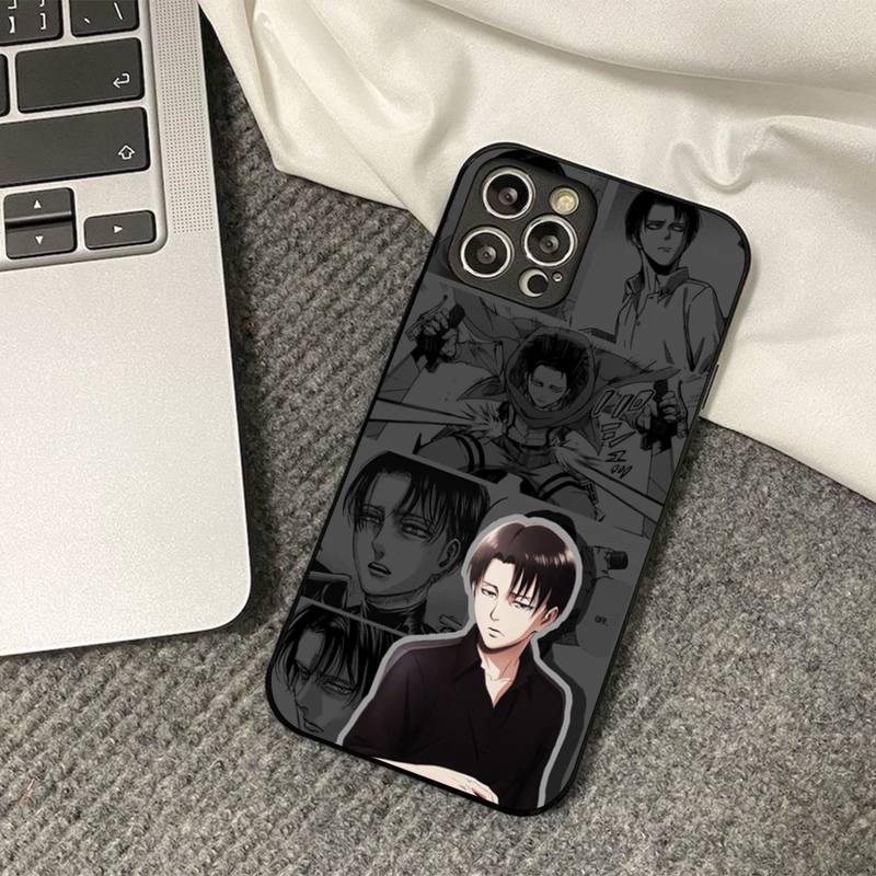 Чехол для телефона Levi Attack On Titan Manga Anime для Iphone 11 12 13 Mini Pro Xs Max 8 7 6 6s Plus X 5S Se 2020 Xr