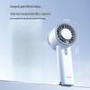 Handheld Mini Ice Pack Fan with Semiconductor Cooling and Digital Display for Portable Desktop and Outdoor Use