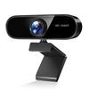 Full HD 1080P Webcam Upgraded with 2 USB Automatic Light Tripod External PC Wide Compatibility for Web Video and and Japanese Instruction Manual