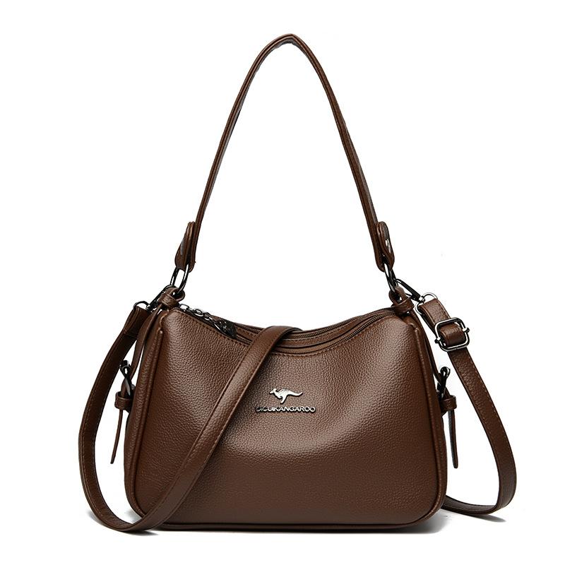 Простая и элегантная сумка кроссбоди, вместительная, универсальная для поездок на работу, повседневная одноплечевая сумка