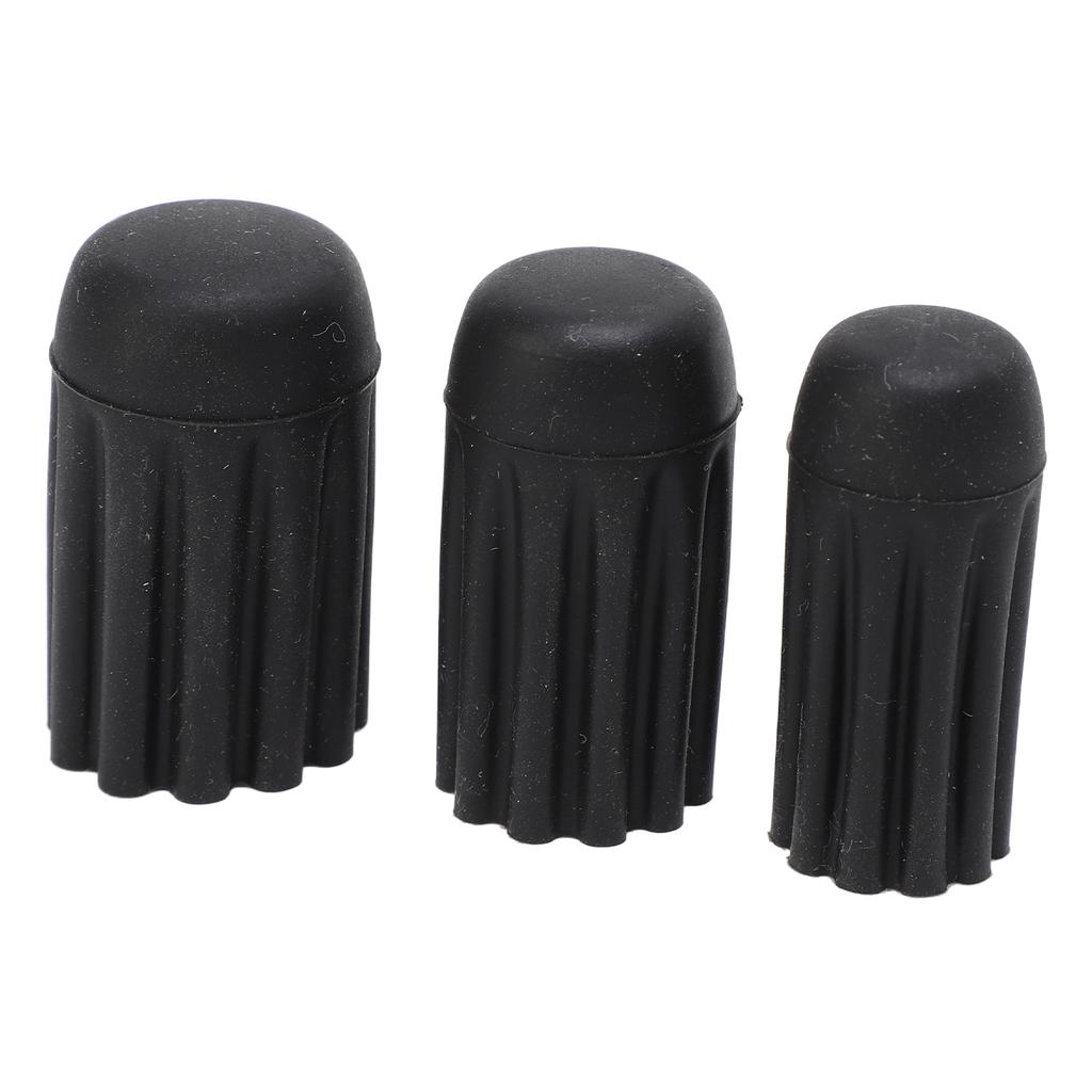 3 шт. силиконовые защитные напальчники для шитья, вышивки, термоклеевого пистолета, защитные наперстки 3 размера