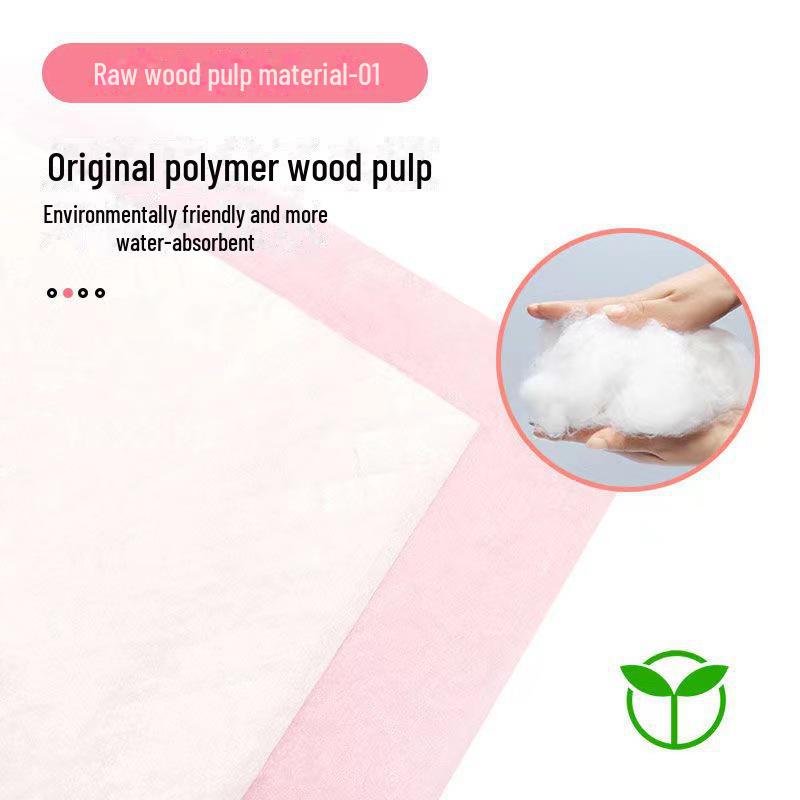 Утолщенные розовые подушечки для сбора мочи домашних животных - одноразовые подгузники для собак с полимерным наполнителем