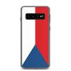 Coque Téléphone - Samsung - Galaxy S10 - Drapeau Tchéquie - Souple - Multicolore