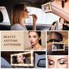 2025 Car Vanity Mirror Pro Touch Controlled Tri Color LED USB C Fast Charging for Auto Accessories