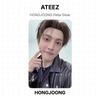 ATEEZ Официальная фотокарточка HONGJOONG Petal Glow