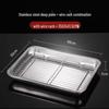 Stainless Steel Deep Baking Tray & Cooling Rack Set