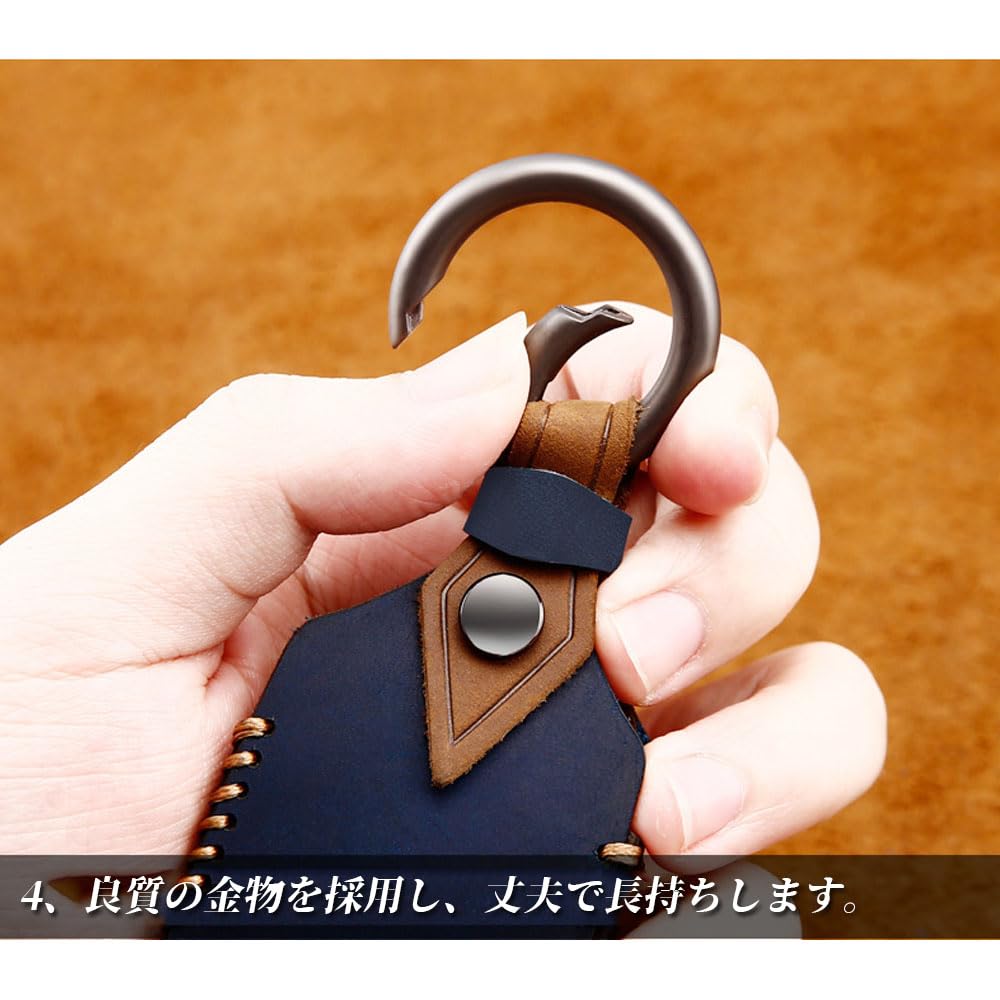 Lexus LEXUS RX IS GS NX RC LX Эксклюзивный чехол для смарт-ключа из натуральной кожи Держатель для ключей Стильный чехол для ключей Высококачественная натуральная воловья кожа Защитный чехол